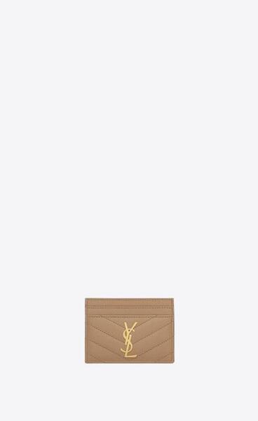 유럽직배송 입생로랑 카드케이스 SAINT LAURENT cassandre saint laurent matelassé card case in grain de poudre embossed leather 423291BOW012346