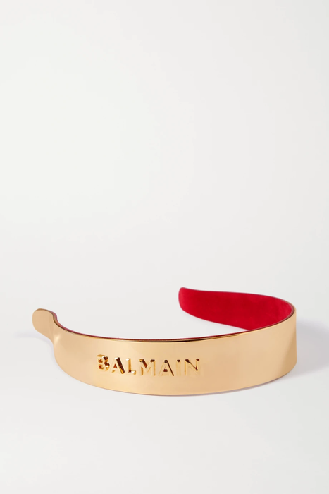 유럽직배송 BALMAIN PARIS HAIR COUTURE Gold-plated headband 46353151654668958