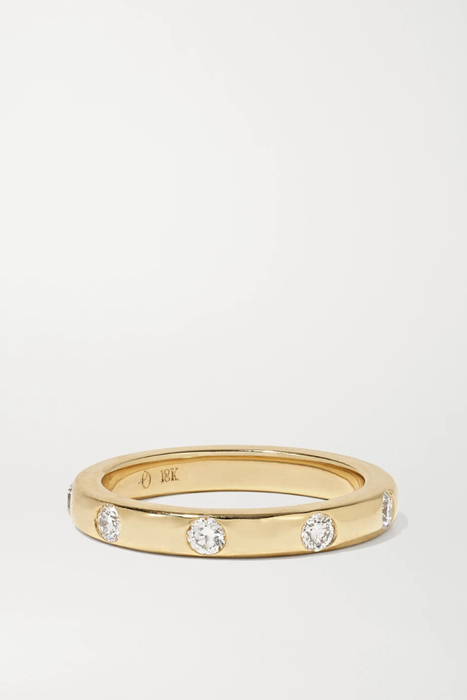 유럽직배송 옥타비아 엘리자베스 반지 OCTAVIA ELIZABETH + NET SUSTAIN Ivy 18-karat recycled gold diamond ring 17476499599567369
