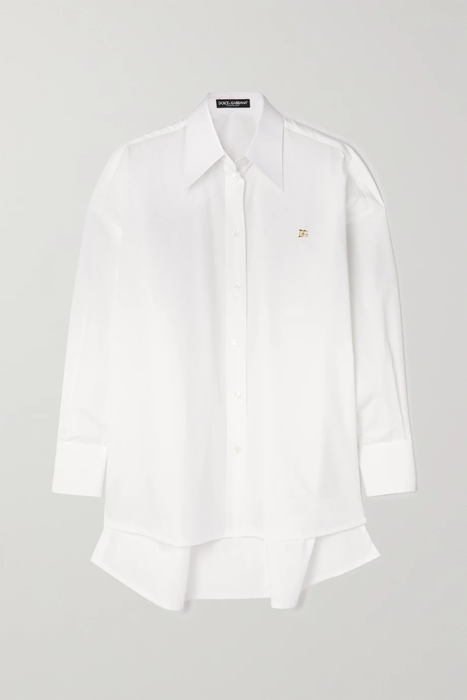 유럽직배송 돌체앤가바나 셔츠 DOLCE &amp; GABBANA Oversized cotton-poplin shirt 25185454455975880