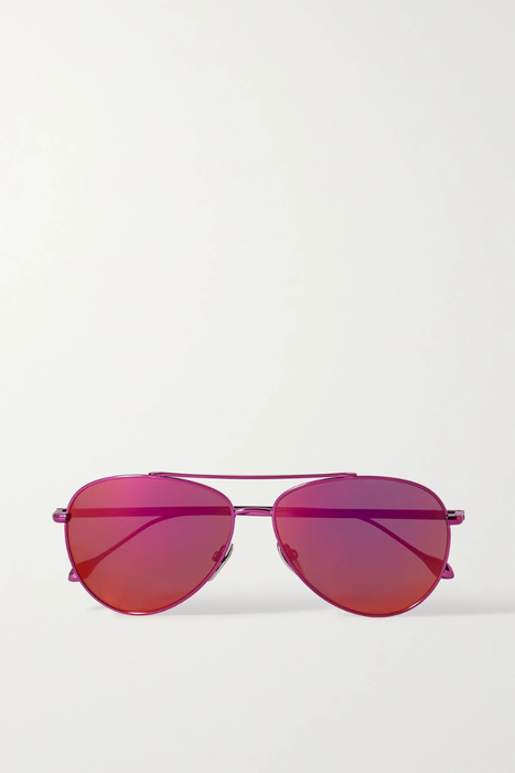 이자벨마랑 선글라스 ISABEL MARANT Aviator-style metal sunglasses 42247633208377051