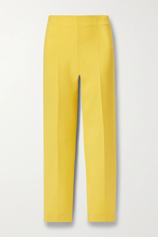 유럽직배송 오스카르데라렌타 팬츠 OSCAR DE LA RENTA Wool-blend crepe straight-leg pants 38063312420825906
