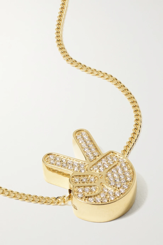 유럽직배송 이이알에이 목걸이 EÉRA 18-karat gold diamond necklace 45666037505122794