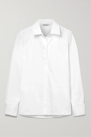 유럽직배송 막스마라 셔츠 MAX MARA Palmizi cotton-poplin shirt 38063312420424866