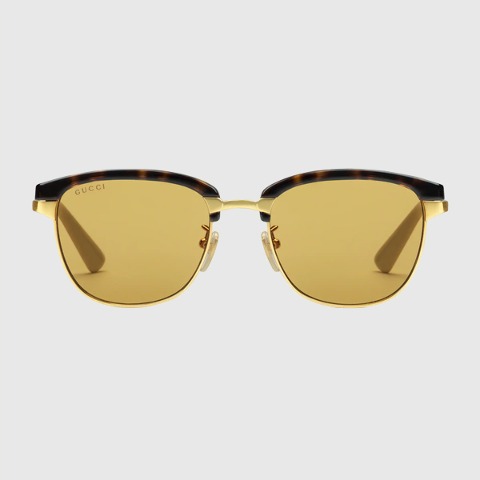 유럽직배송 구찌 선글라스 GUCCI Rectangular sunglasses with interchangeable frame 706751I33308023