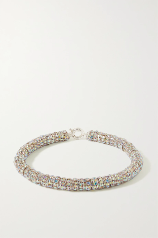유럽직배송 PEARL OCTOPUSS.Y Silver-plated crystal necklace 1647597282948411