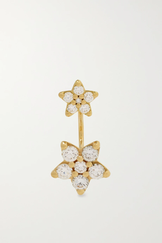 유럽직배송 올레 링가드 코펜하겐 싱글 귀걸이 OLE LYNGGAARD COPENHAGEN Shooting Star 18-karat gold diamond single earring 1647597288565359