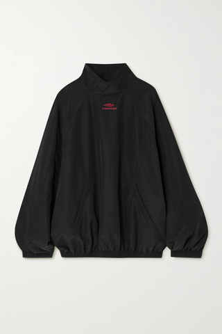 유럽직배송 발렌시아가 BALENCIAGA Oversized embroidered shell track jacket 1647597291535928